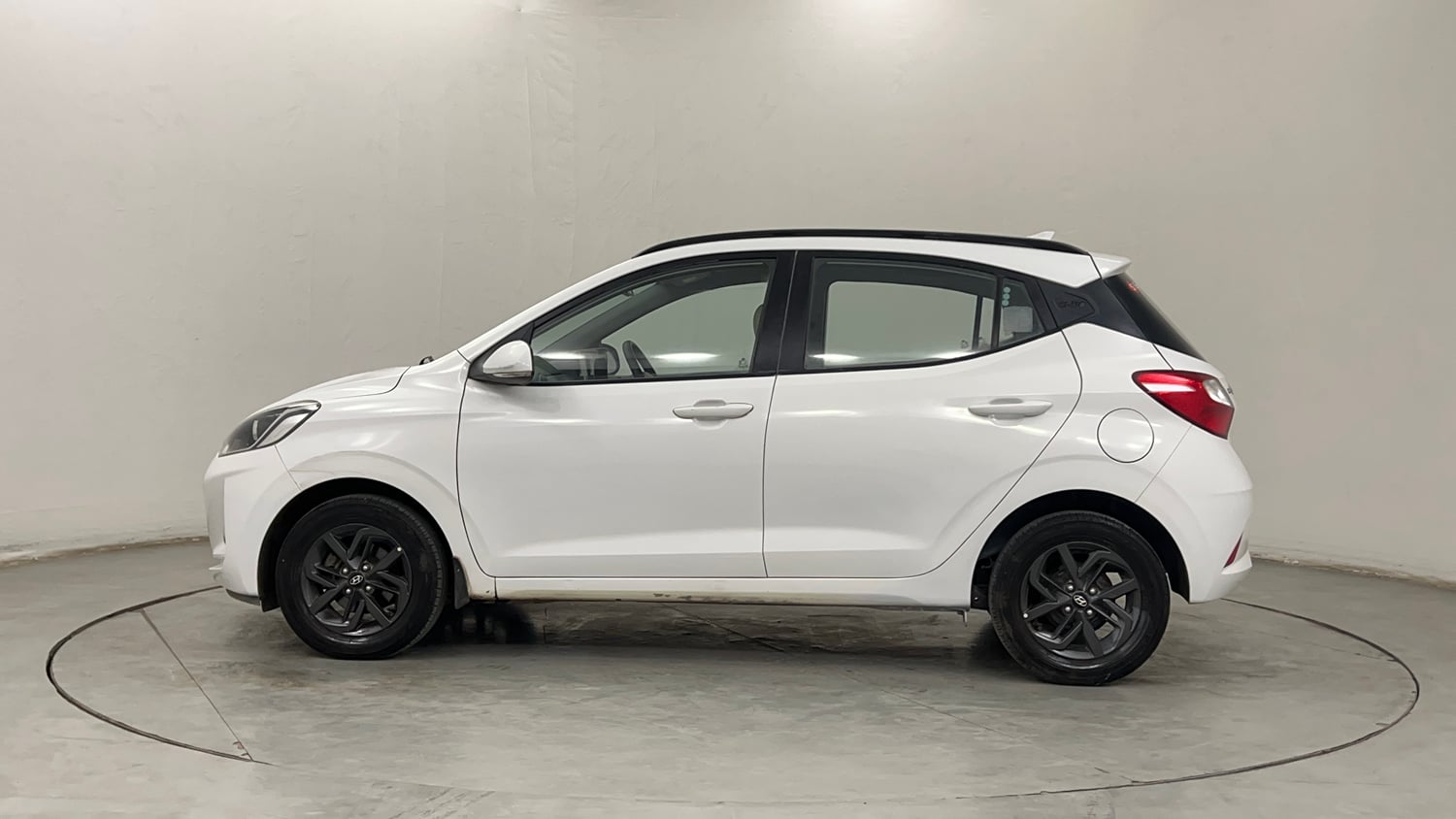 Used 2020 Hyundai Grand i10 Nios Sportz AMT 1.2 Kappa VTVT Petrol Automatic exterior LEFT SIDE VIEW