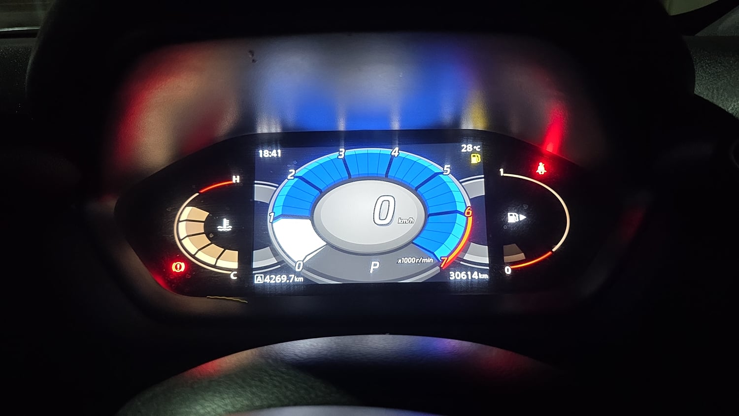 Used 2022 Nissan Magnite XV Premium Turbo CVT Petrol Automatic interior CLUSTERMETER VIEW