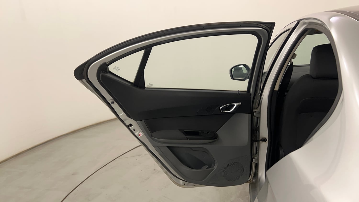 Used 2018 Tata Tigor Revotron XZ (O) Petrol Manual interior LEFT REAR DOOR OPEN VIEW