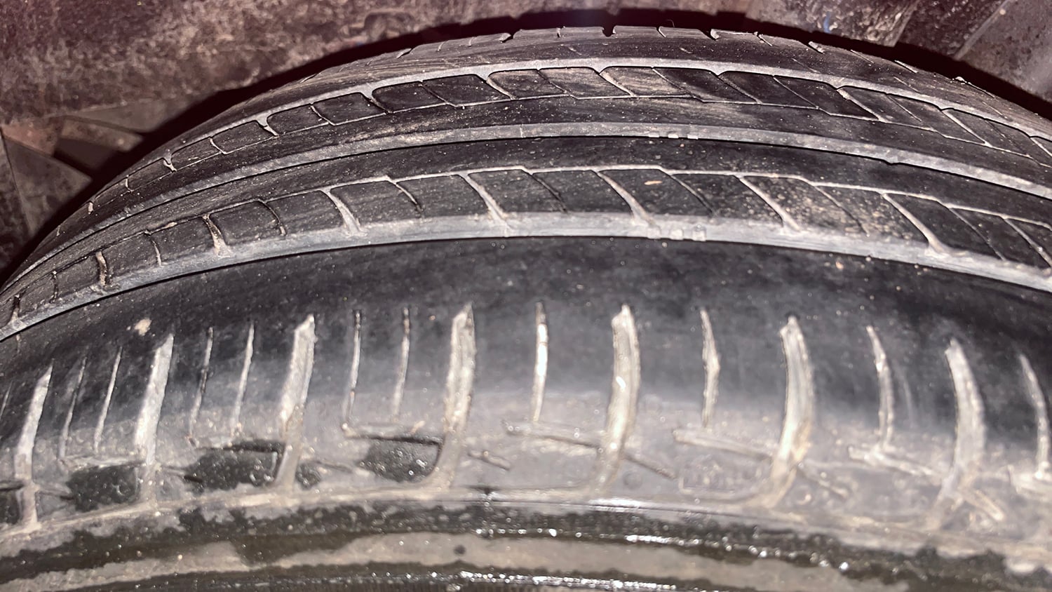 Used 2019 Hyundai Grand i10 Magna 1.2 Kappa VTVT Petrol Manual tyres LEFT REAR TYRE TREAD VIEW