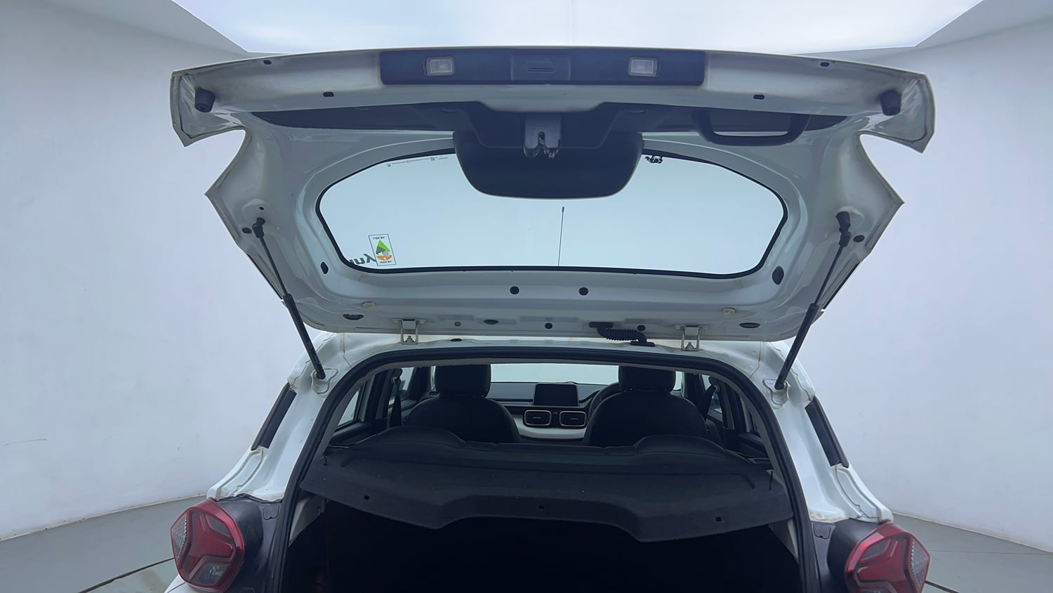 Used 2021 Tata Punch Accomplished Dazzle Pack MT Petrol Manual interior DICKY DOOR OPEN VIEW