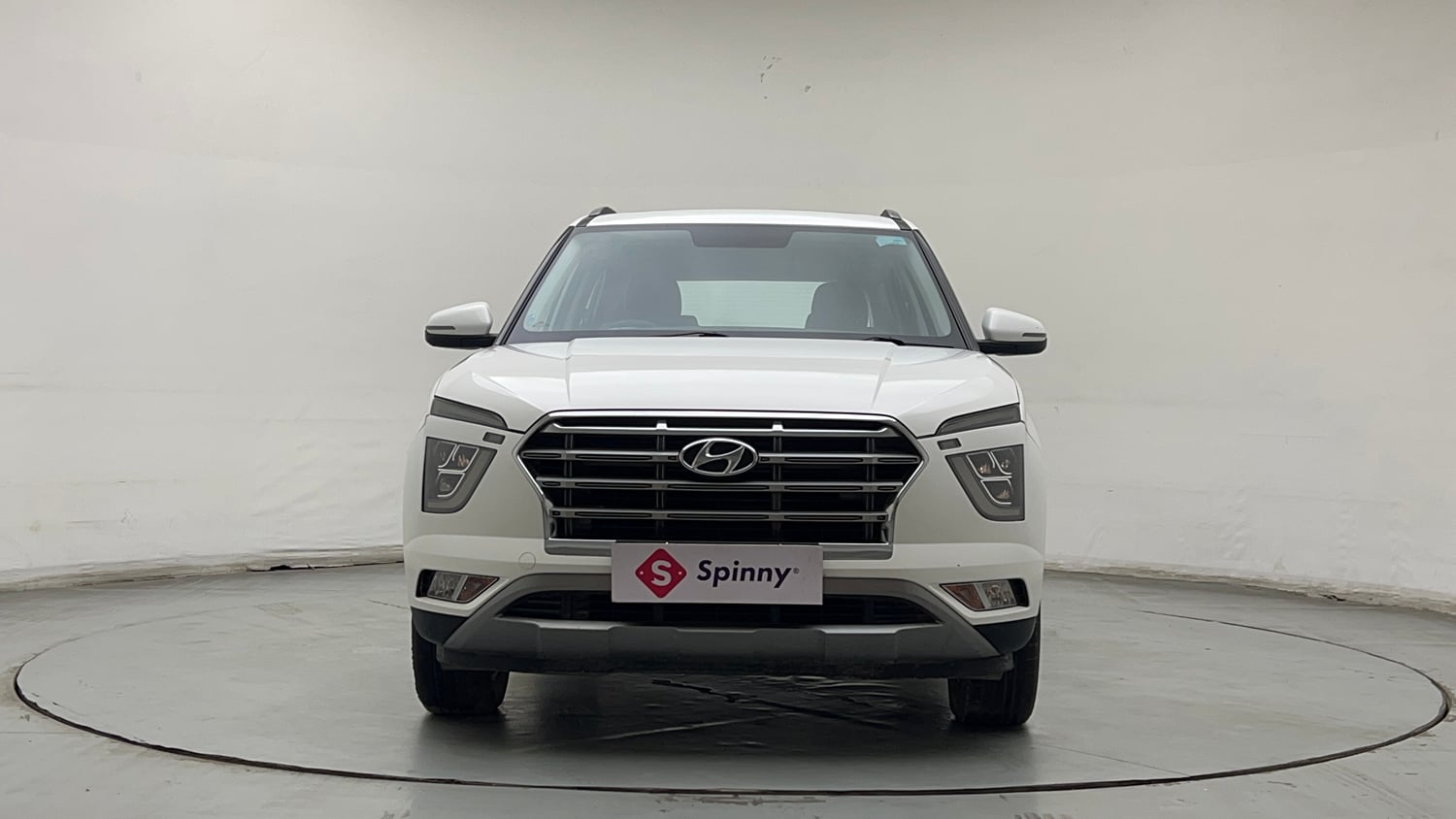 Used 2023 Hyundai Creta SX 1.5 Petrol IVT Petrol Automatic exterior FRONT VIEW