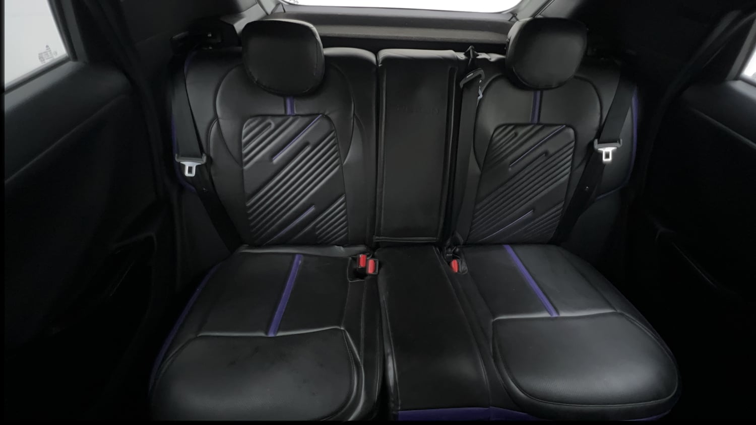 Used 2024 Tata Nexon Fearless 1.2 Revotron Petrol 6MT DT Petrol Manual interior REAR SEAT CONDITION VIEW