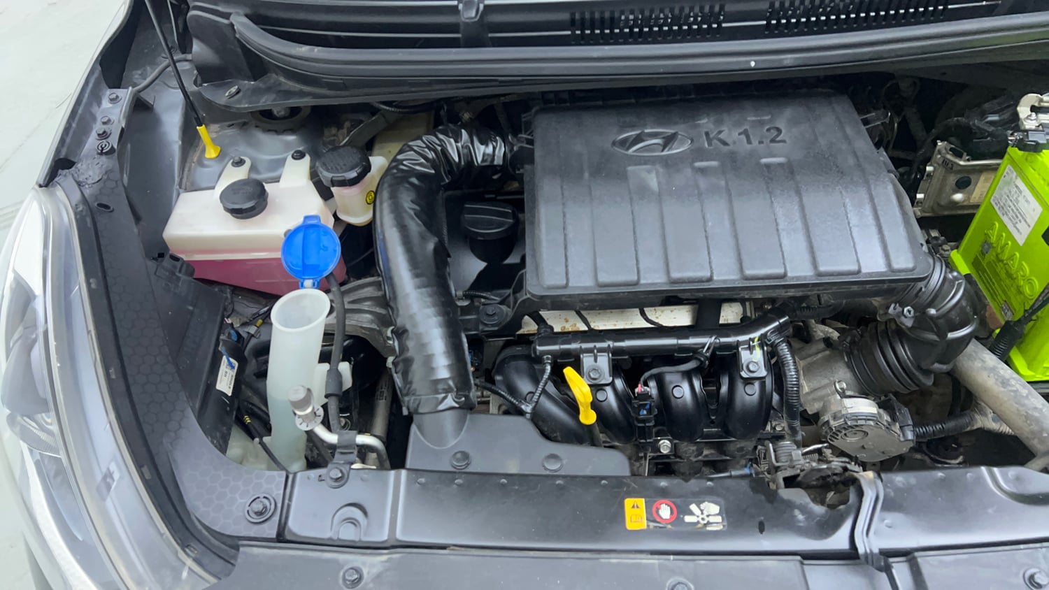 Used 2022 Hyundai Grand i10 Nios Asta 1.2 Kappa VTVT Petrol Manual engine ENGINE RIGHT SIDE VIEW