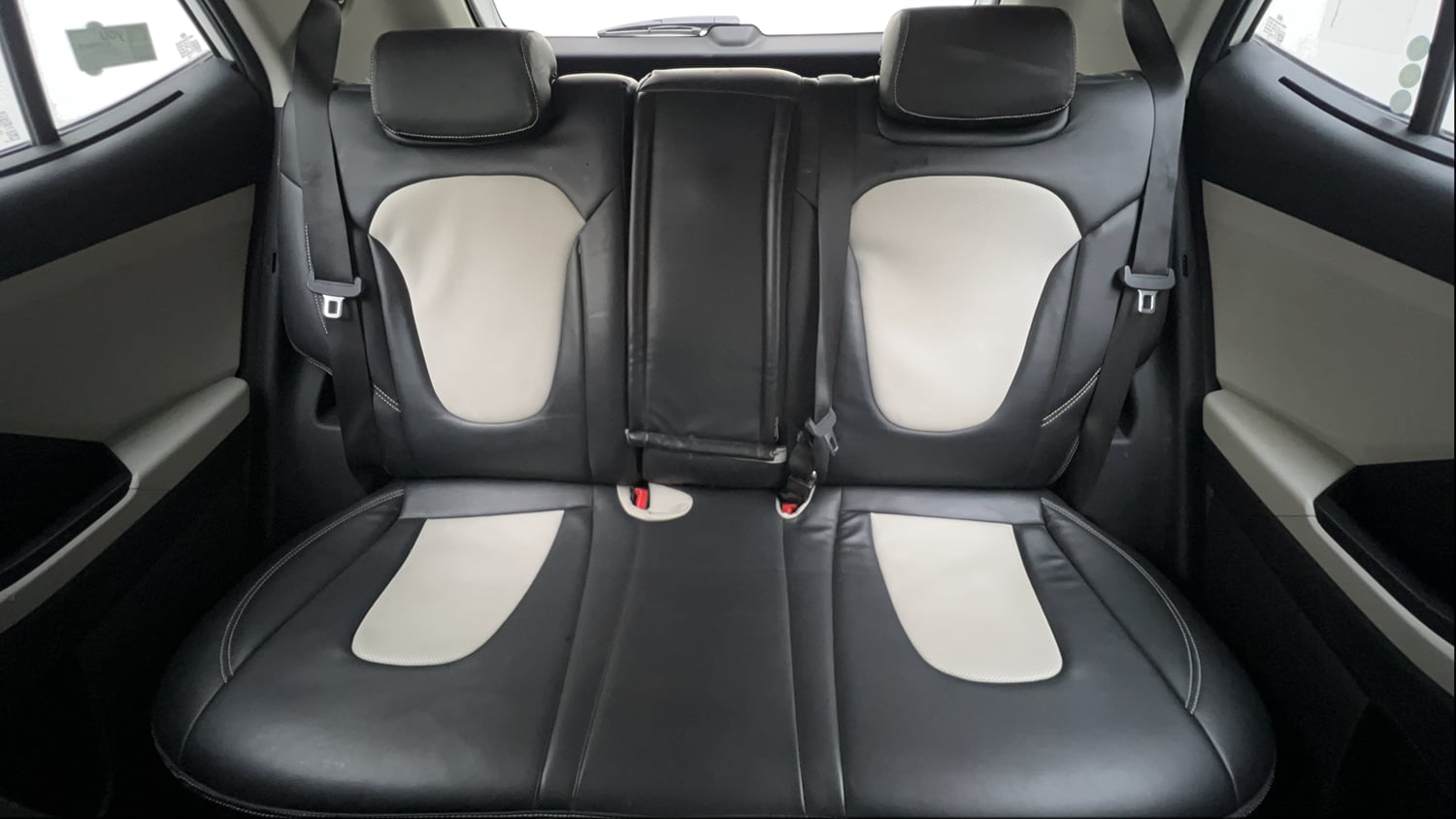Used 2023 Hyundai Creta SX 1.5 Petrol IVT Petrol Automatic interior REAR SEAT CONDITION VIEW