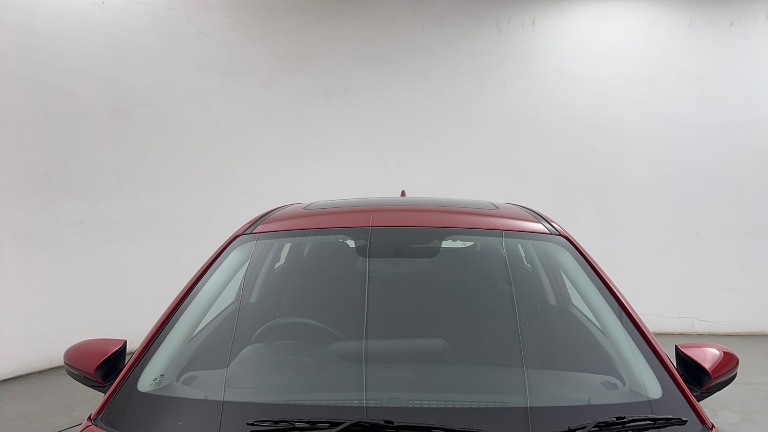 Used 2021 Hyundai New i20 Asta (O) 1.2 MT Petrol Manual exterior FRONT WINDSHIELD VIEW