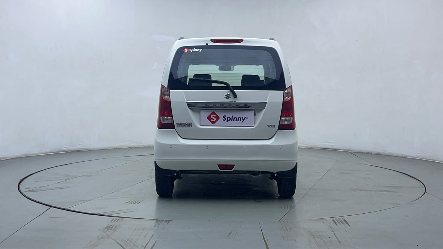 Used 2014 Maruti Suzuki Wagon R VXI Petrol Manual exterior BACK VIEW