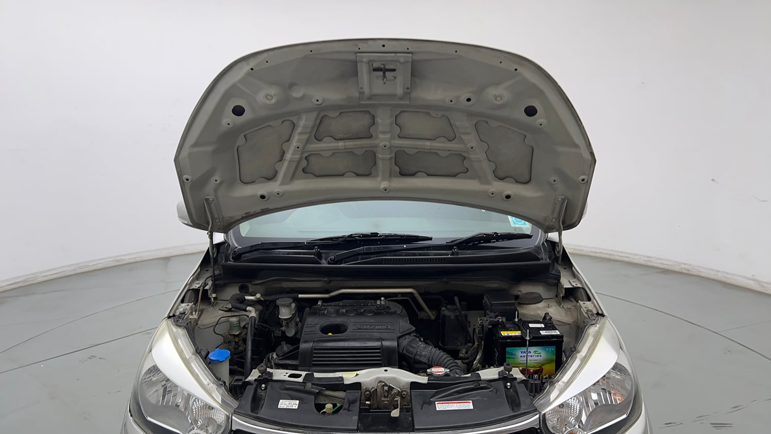 Used 2018 Maruti Suzuki Celerio ZXi AMT Petrol Automatic engine ENGINE & BONNET OPEN FRONT VIEW