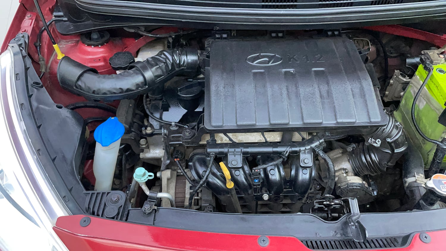 Used 2019 Hyundai Grand i10 Magna 1.2 Kappa VTVT Petrol Manual engine ENGINE RIGHT SIDE VIEW