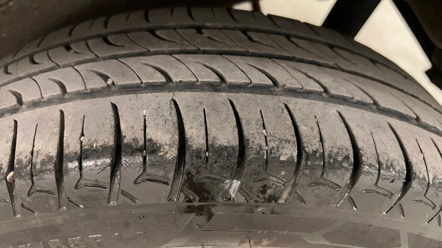 Used 2018 Maruti Suzuki Wagon R VXI Petrol Manual tyres LEFT REAR TYRE TREAD VIEW