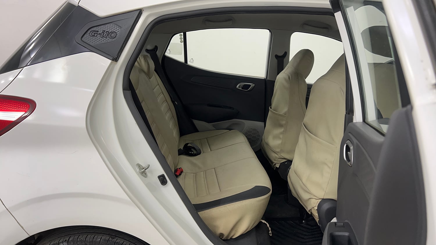 Used 2020 Hyundai Grand i10 Nios Sportz AMT 1.2 Kappa VTVT Petrol Automatic interior RIGHT SIDE REAR DOOR CABIN VIEW