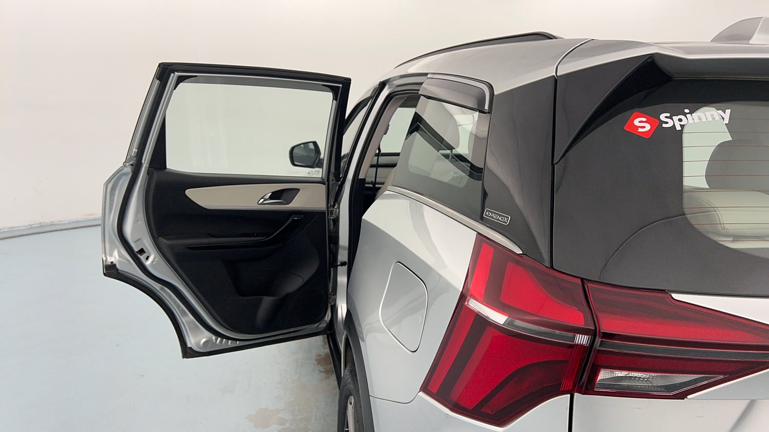 Used 2022 Mahindra XUV700 AX 7 Petrol MT 7 STR Petrol Manual interior LEFT REAR DOOR OPEN VIEW
