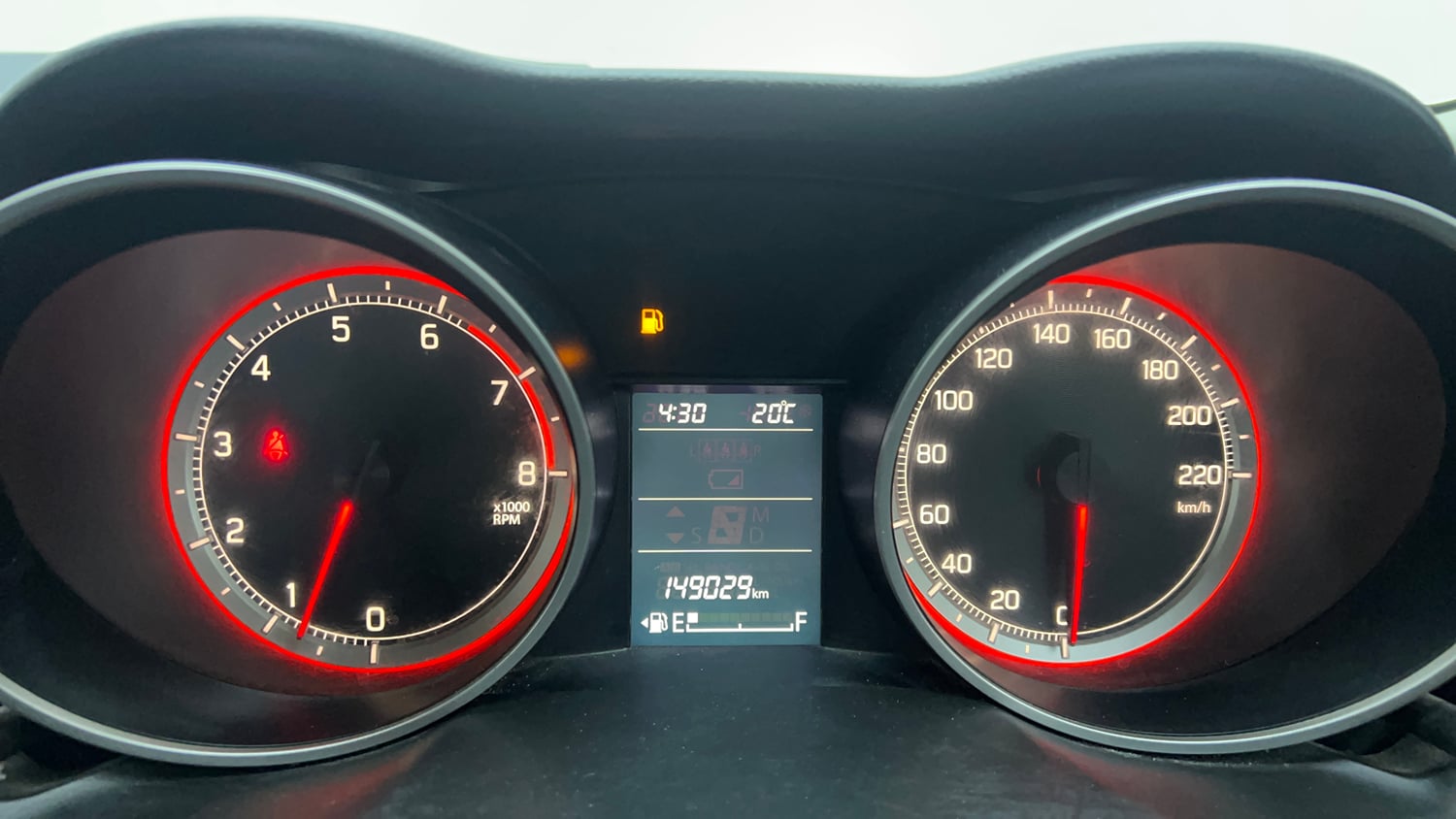 Used 2018 Maruti Suzuki Swift ZXi Plus Petrol Manual interior CLUSTERMETER VIEW