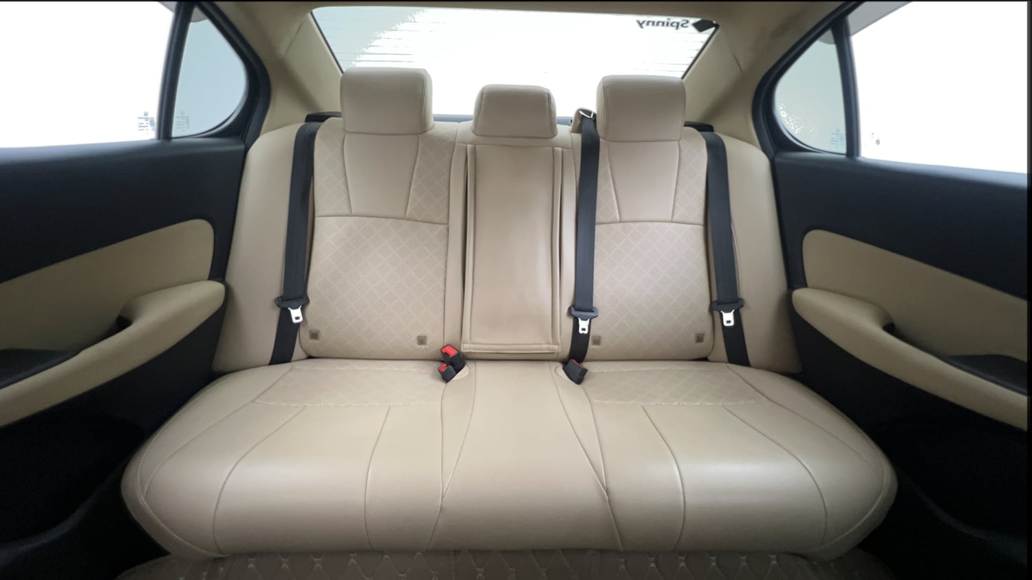 Used 2022 Honda City V Petrol Petrol Manual interior REAR SEAT CONDITION VIEW