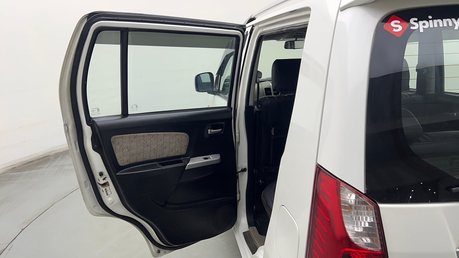 Used 2016 Maruti Suzuki Wagon R 1.0 VXI AMT Petrol Automatic interior LEFT REAR DOOR OPEN VIEW