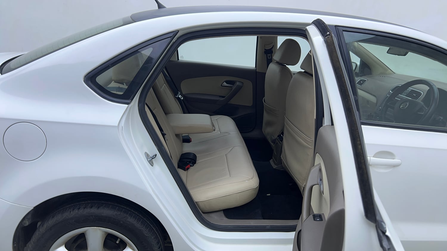 Used 2014 Skoda Rapid 1.6 MPI Elegance Petrol Manual interior RIGHT SIDE REAR DOOR CABIN VIEW