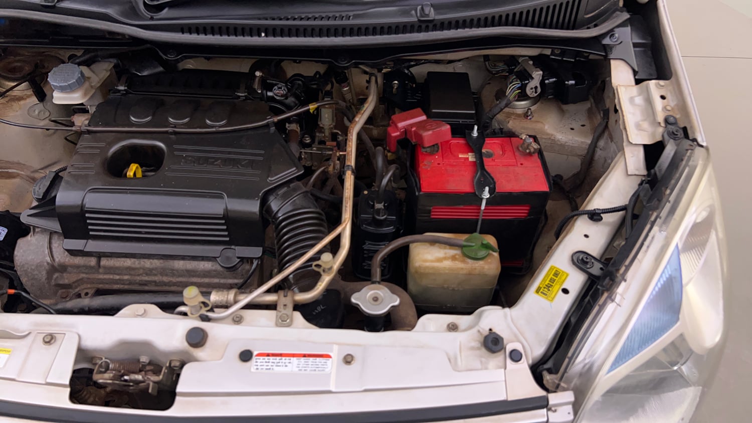Used 2017 Maruti Suzuki Wagon R VXI Petrol Manual engine ENGINE LEFT SIDE VIEW