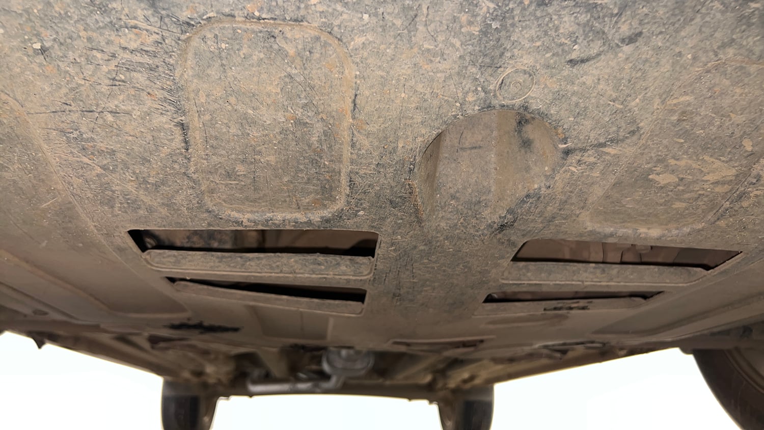 Used 2017 Hyundai Creta SX Plus 1.6 AT Petrol Petrol Automatic extra FRONT LEFT UNDERBODY VIEW