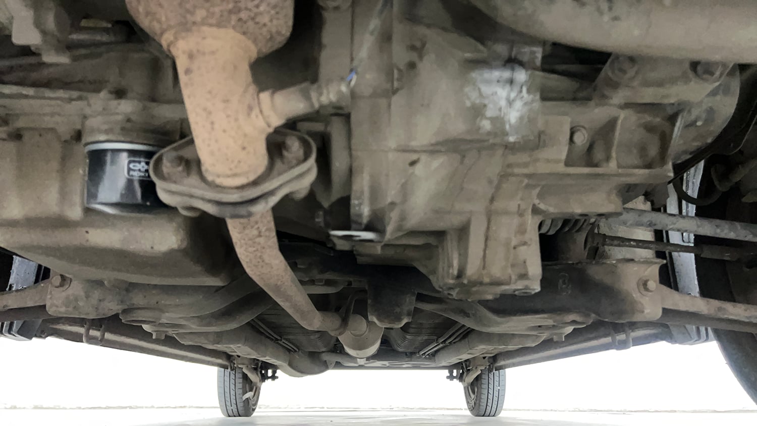Used 2017 Maruti Suzuki Wagon R LXI CNG Cng Manual extra FRONT LEFT UNDERBODY VIEW