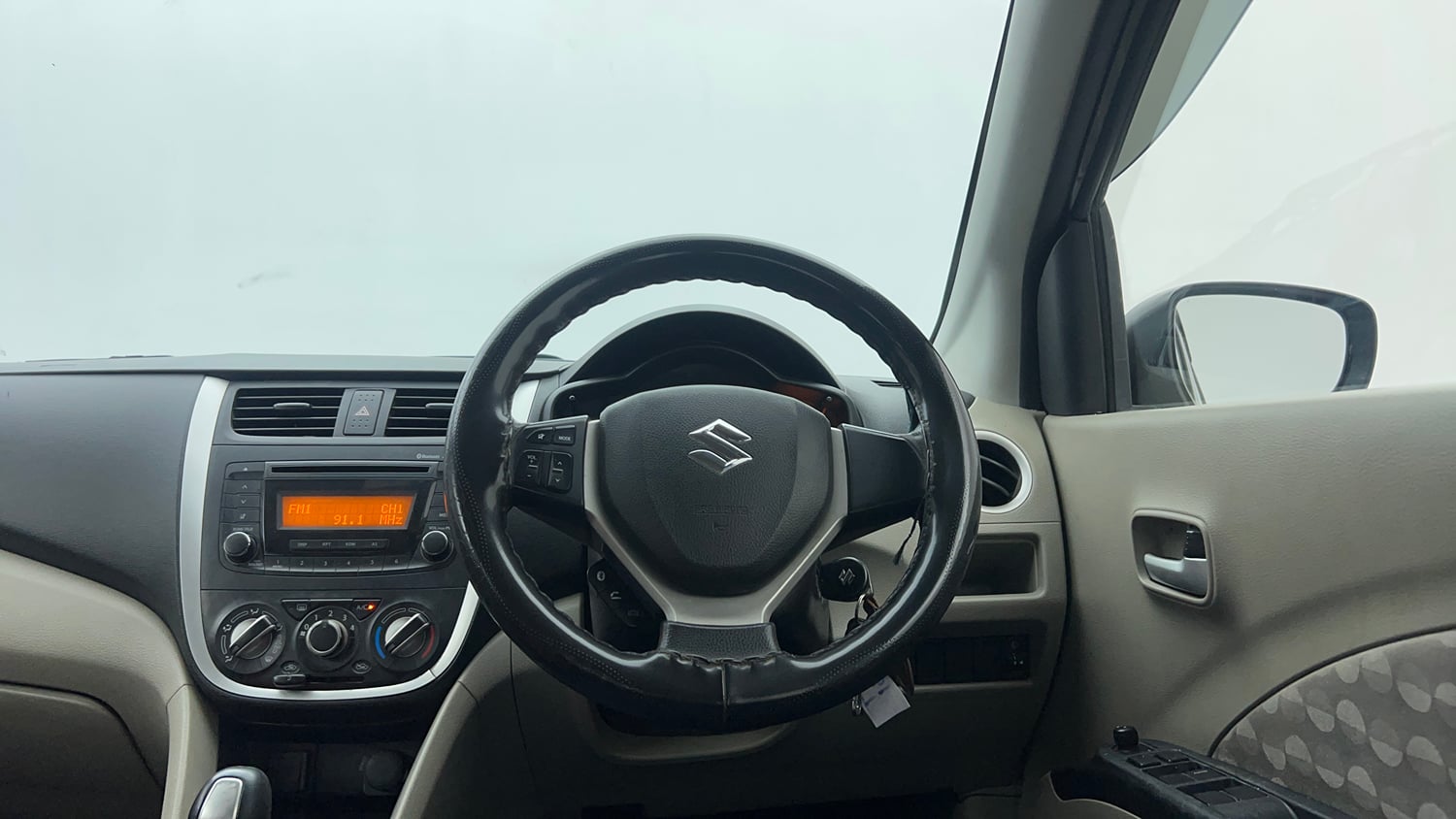 Used 2017 Maruti Suzuki Celerio ZXI (O) AMT Petrol Automatic interior STEERING VIEW