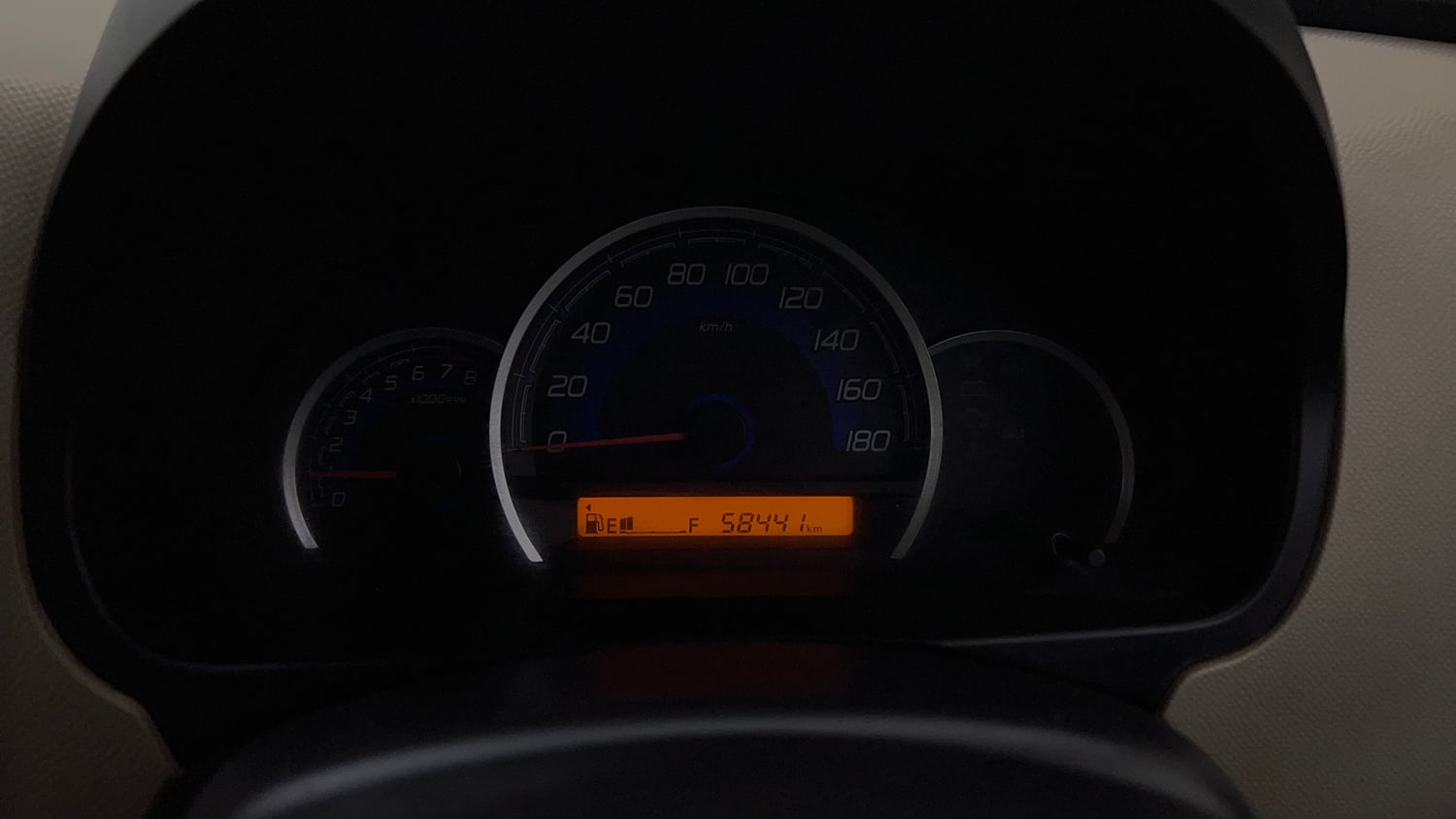 Used 2017 Maruti Suzuki Wagon R VXI Petrol Manual interior CLUSTERMETER VIEW