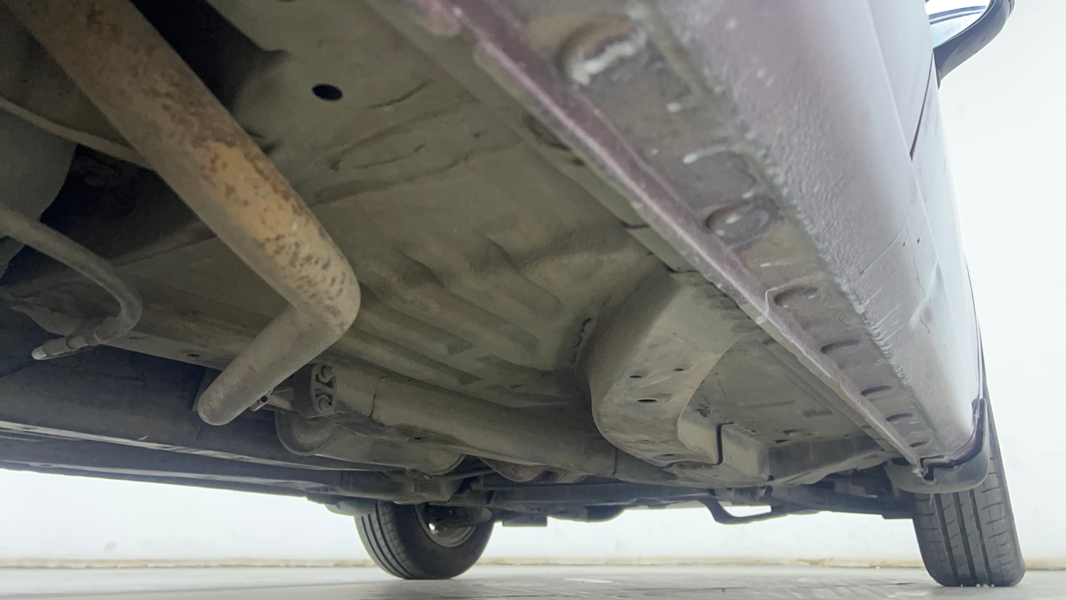 Used 2013 Honda Amaze 1.2 VX i-VTEC Petrol Manual extra REAR RIGHT UNDERBODY VIEW