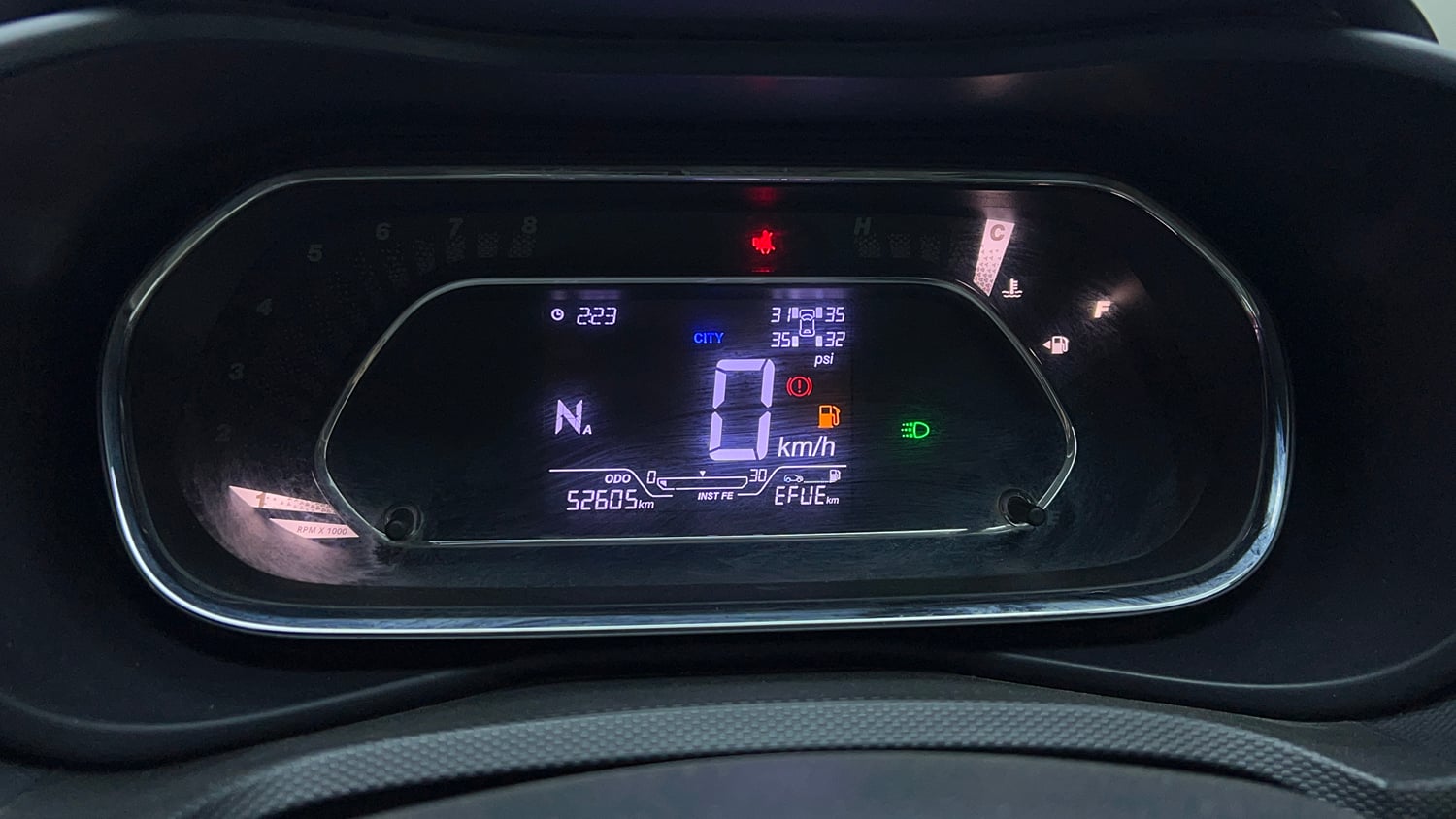 Used 2022 Tata Nexon XZA Plus (S) Petrol Automatic interior CLUSTERMETER VIEW