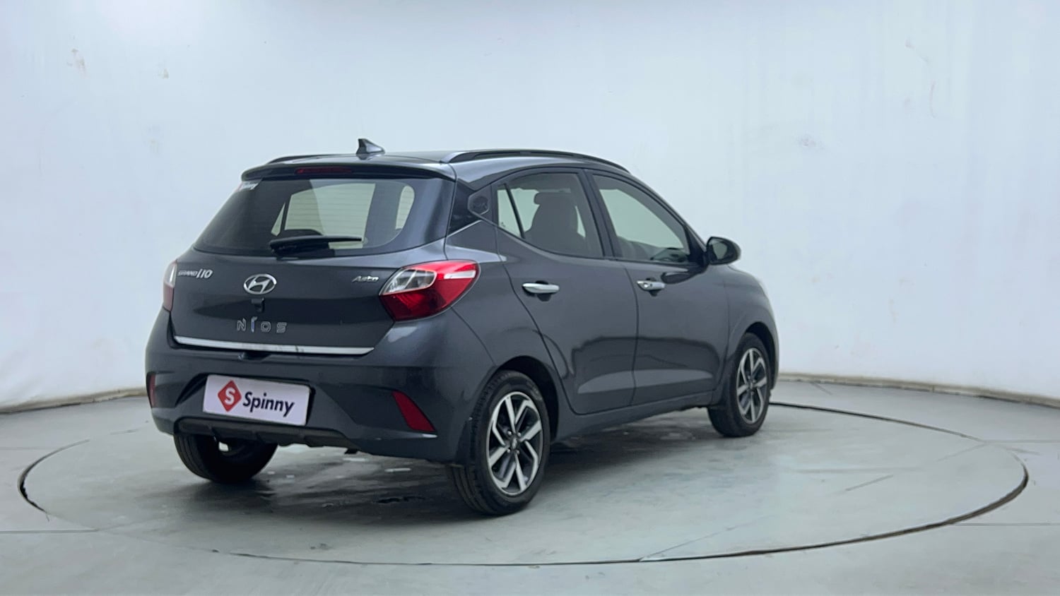Used 2022 Hyundai Grand i10 Nios Asta 1.2 Kappa VTVT Petrol Manual exterior RIGHT REAR CORNER VIEW