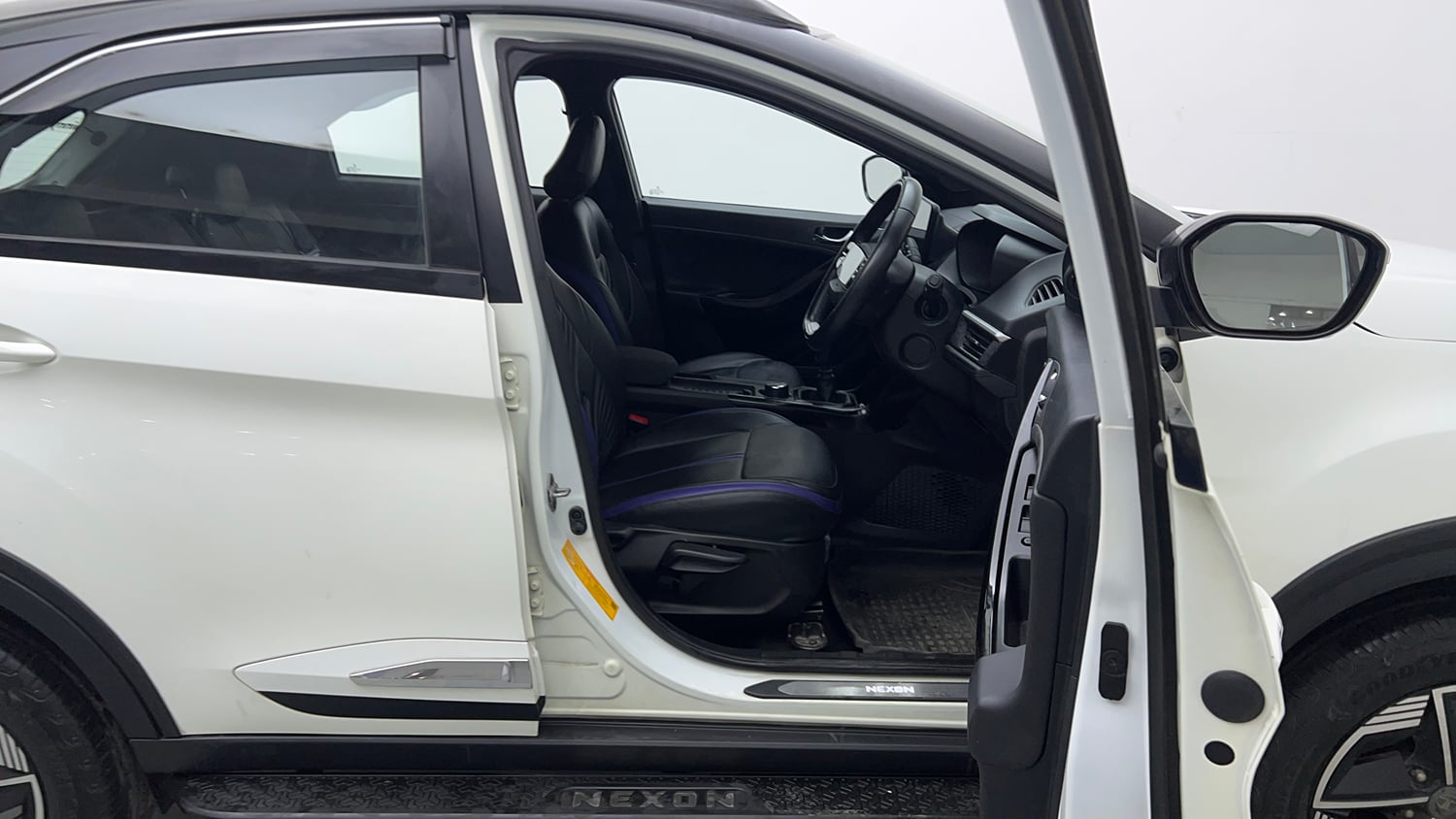 Used 2024 Tata Nexon Fearless 1.2 Revotron Petrol 6MT DT Petrol Manual interior RIGHT SIDE FRONT DOOR CABIN VIEW