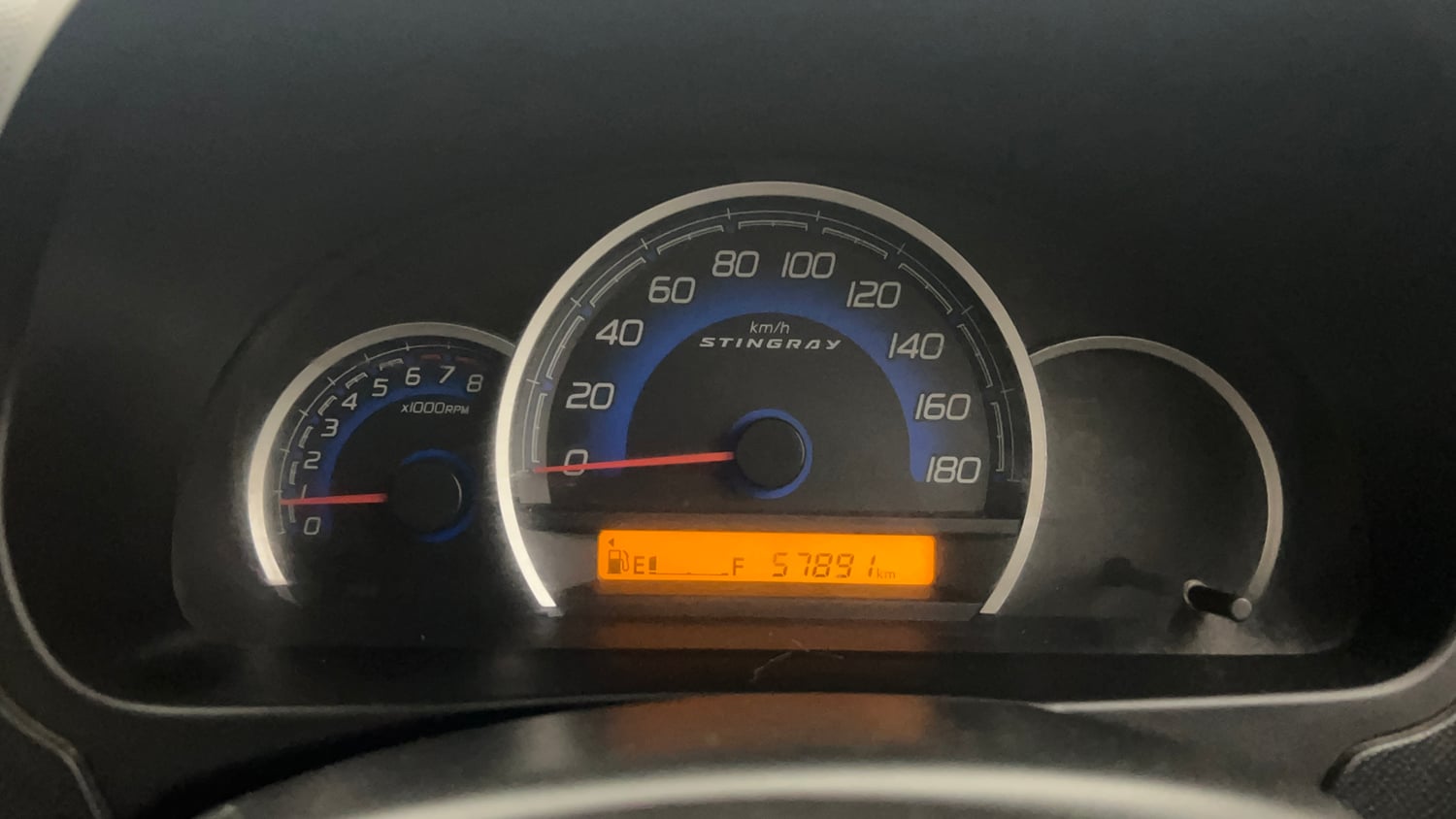 Used 2013 Maruti Suzuki Wagon R Stingray VXi Petrol Manual interior CLUSTERMETER VIEW