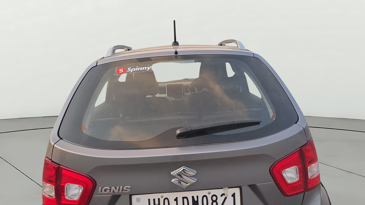 Used 2019 Maruti Suzuki Ignis Alpha 1.2 AMT Petrol Automatic exterior BACK WINDSHIELD VIEW
