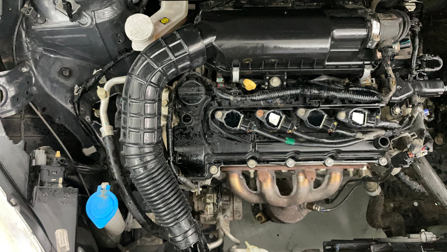 Used 2020 Maruti Suzuki Swift VXi Petrol Manual engine ENGINE RIGHT SIDE VIEW