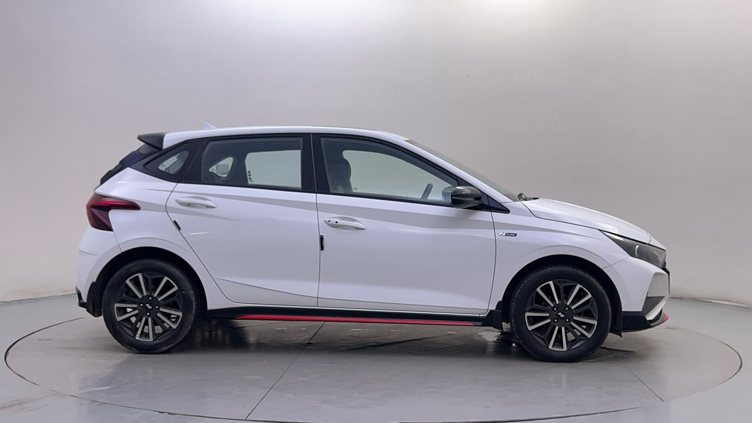 Used 2023 Hyundai i20 N Line N8 1.0 Turbo DCT Petrol Automatic exterior RIGHT SIDE VIEW
