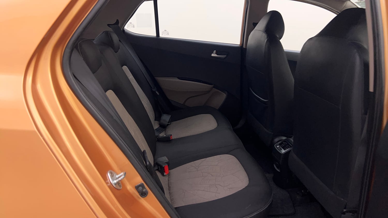 Used 2016 Hyundai Grand i10 Sportz 1.2 Kappa VTVT Petrol Manual interior RIGHT SIDE REAR DOOR CABIN VIEW