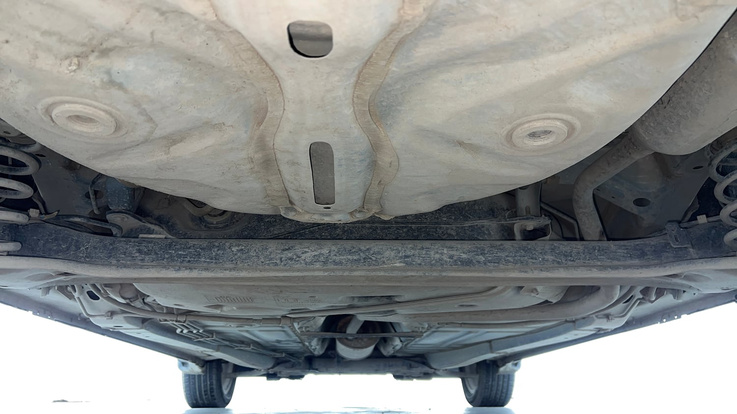 Used 2019 Maruti Suzuki Baleno Zeta Petrol Manual extra REAR UNDERBODY VIEW (TAKEN FROM REAR)