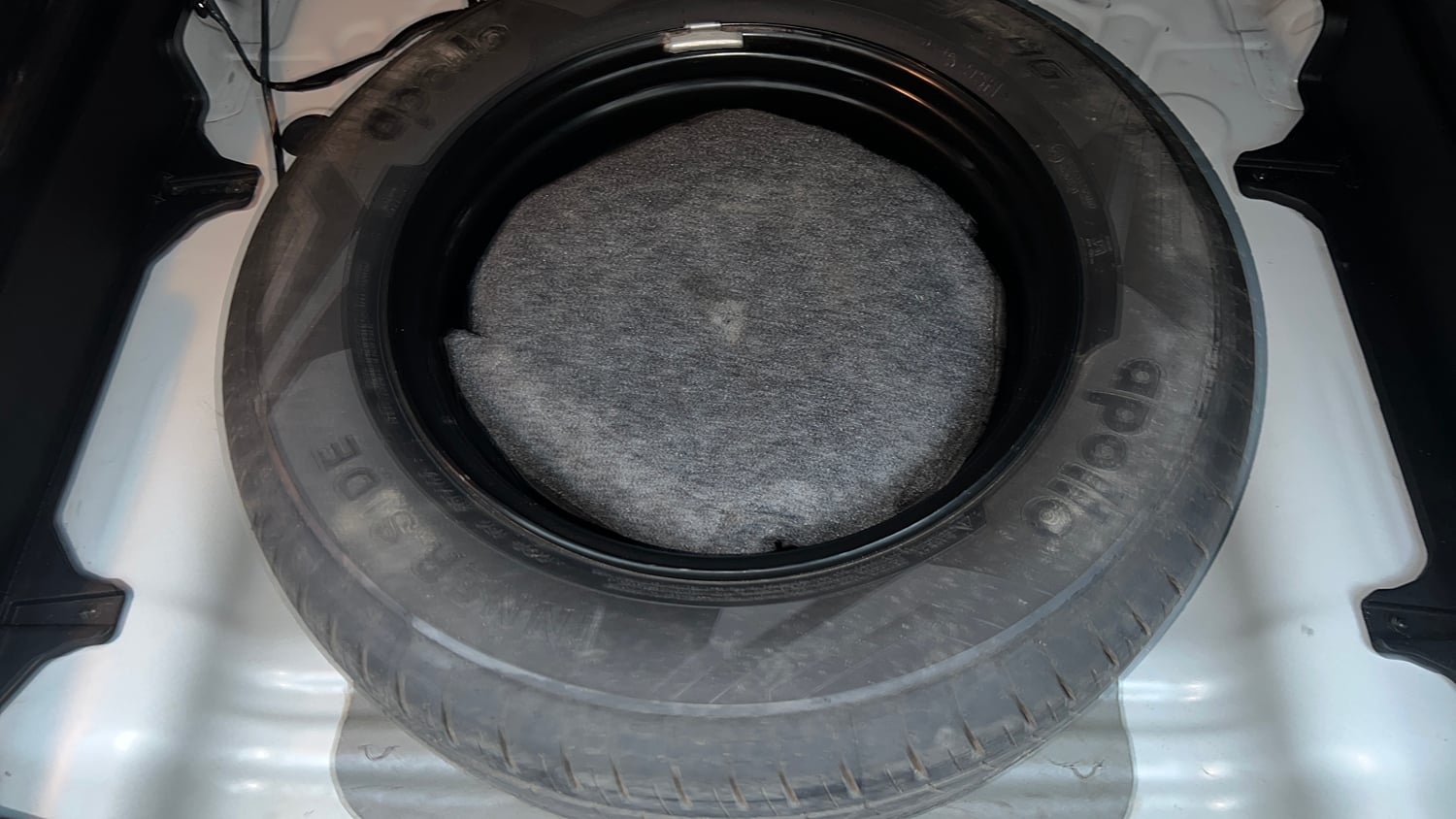 Used 2023 Hyundai Creta SX 1.5 Petrol IVT Petrol Automatic tyres SPARE TYRE VIEW
