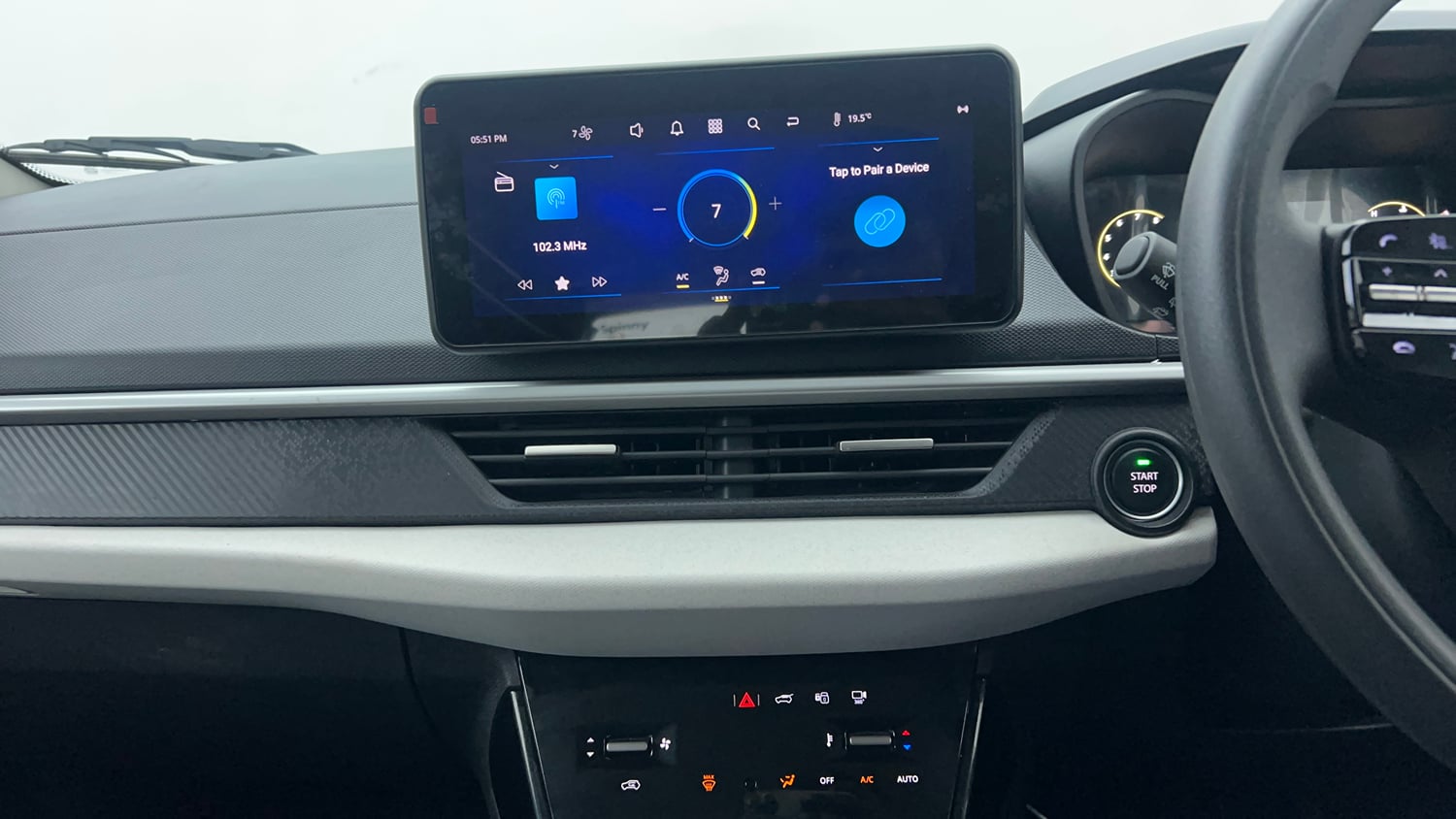 Used 2026 Tata Nexon Creative 1.2 Petrol 6MT Petrol Manual interior MUSIC SYSTEM & AC CONTROL VIEW