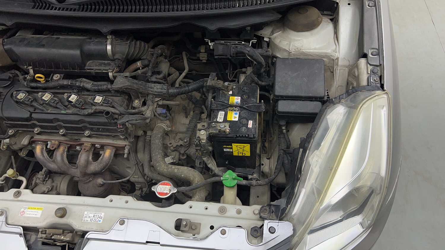 Used 2016 Maruti Suzuki Baleno Zeta 1.2 AT Petrol Automatic engine ENGINE LEFT SIDE VIEW