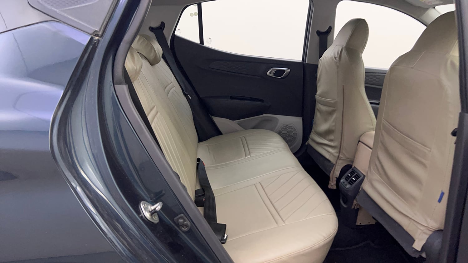 Used 2021 Hyundai Grand i10 Nios Asta AMT 1.2 Kappa VTVT Petrol Automatic interior RIGHT SIDE REAR DOOR CABIN VIEW