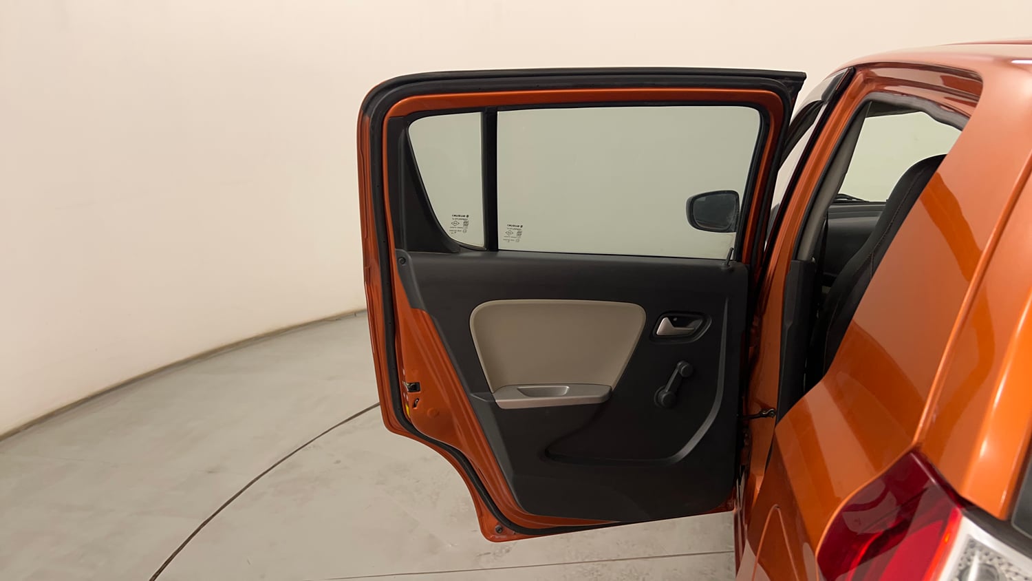 Used 2019 maruti-suzuki Alto K10 VXi (O) AMT Petrol Automatic interior LEFT REAR DOOR OPEN VIEW