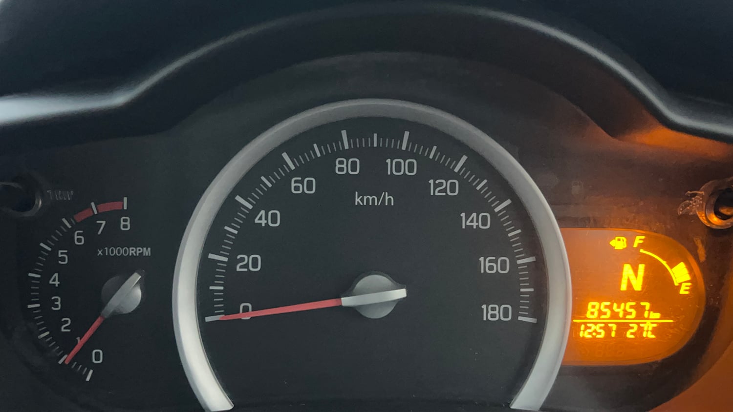 Used 2017 Maruti Suzuki Celerio ZXI (O) AMT Petrol Automatic interior CLUSTERMETER VIEW