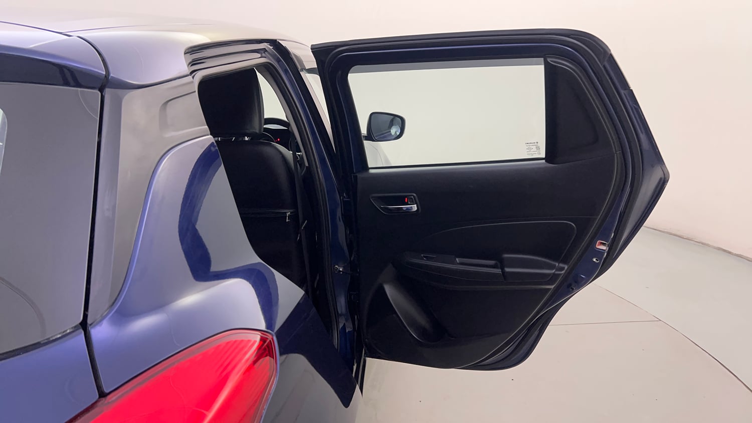 Used 2019 Maruti Suzuki Swift VXi AMT Petrol Automatic interior RIGHT REAR DOOR OPEN VIEW