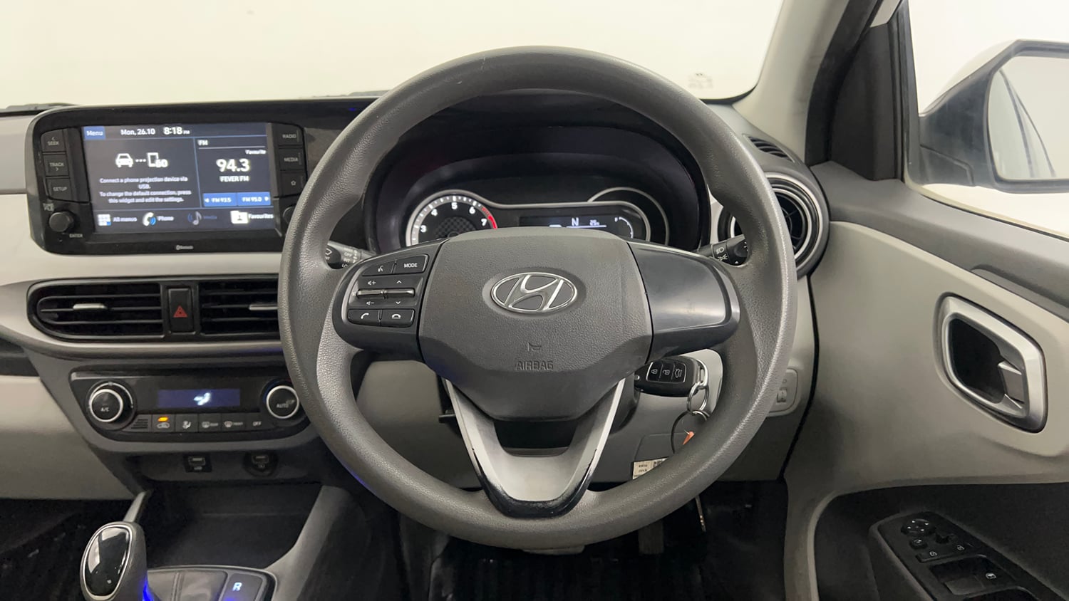 Used 2020 Hyundai Grand i10 Nios Sportz AMT 1.2 Kappa VTVT Petrol Automatic interior STEERING VIEW