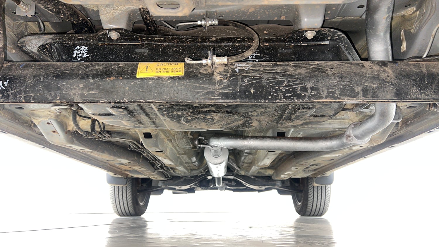 Used 2026 Tata Nexon Creative 1.2 Petrol 6MT Petrol Manual extra REAR UNDERBODY VIEW (TAKEN FROM REAR)