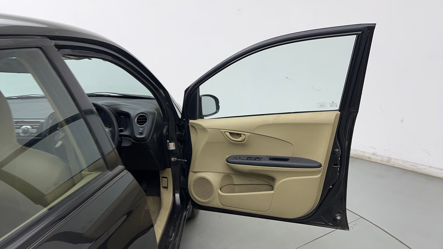 Used 2016 Honda Amaze 1.2 S AT i-VTEC Petrol Automatic interior RIGHT FRONT DOOR OPEN VIEW