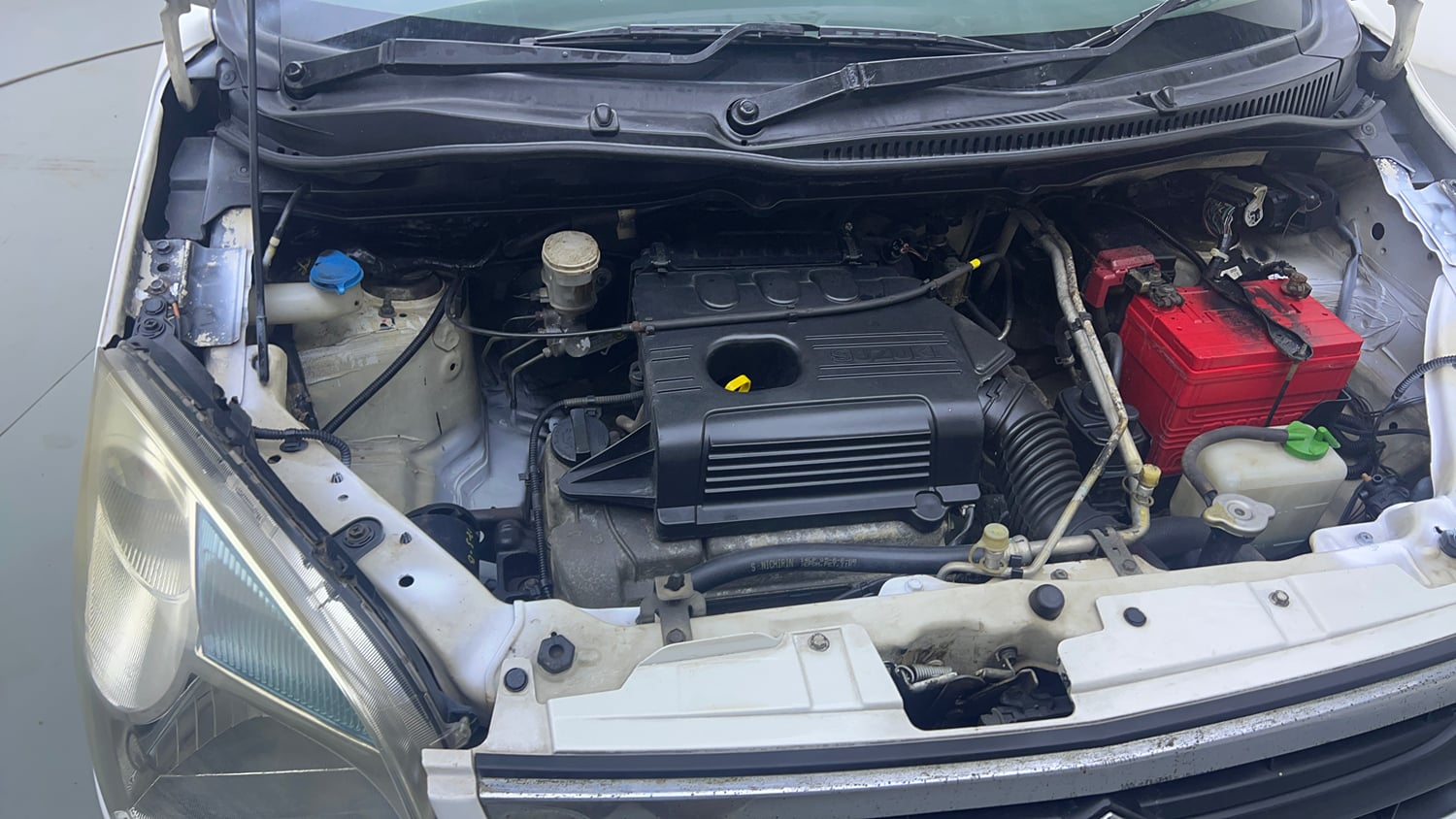 Used 2014 Maruti Suzuki Wagon R VXI Petrol Manual engine ENGINE RIGHT SIDE VIEW
