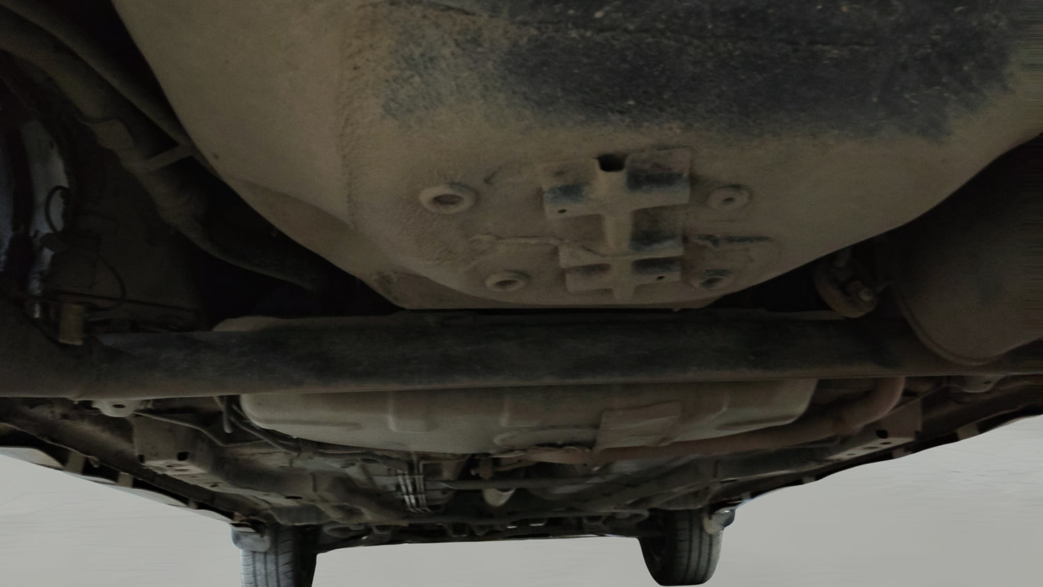 Used 2022 Tata Tiago NRG XZ MT Petrol Manual extra REAR UNDERBODY VIEW (TAKEN FROM REAR)