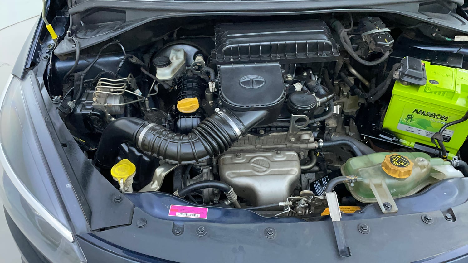 Used 2019 Tata Tigor Revotron XZA+ Petrol Automatic engine ENGINE RIGHT SIDE VIEW