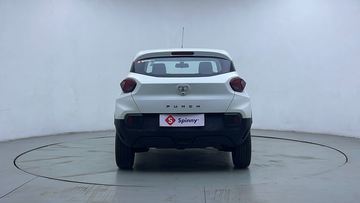 Used 2021 Tata Punch Accomplished Dazzle Pack MT Petrol Manual exterior BACK VIEW