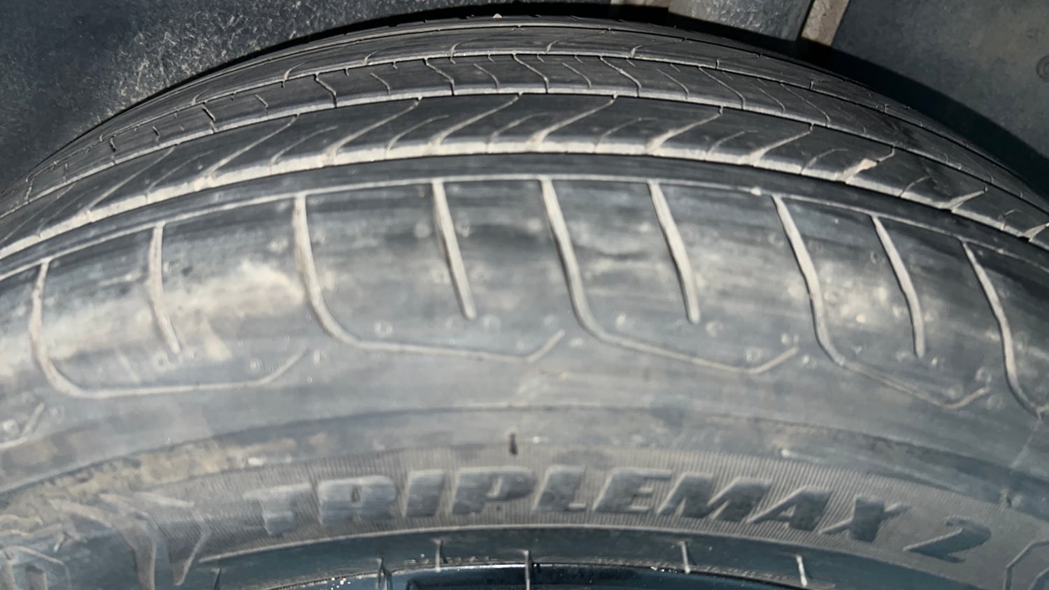Used 2019 MG Motors Hector Sharp 1.5 DCT Petrol Petrol Automatic tyres LEFT REAR TYRE TREAD VIEW